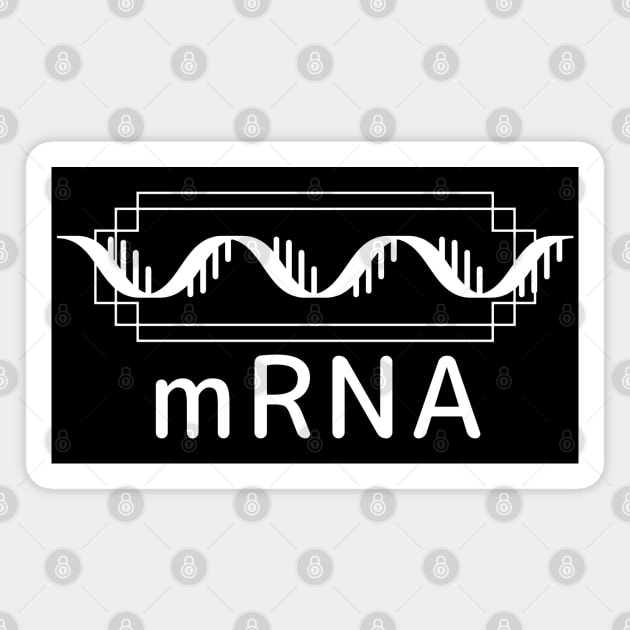 mRNA, Messenger RNA Magnet by Decamega